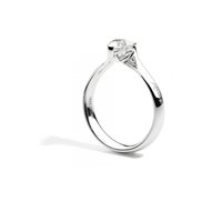 Anello Recarlo Donna Anniversary Love in Oro bianco Diamante 0.25 Ct R67SO001/026-13 - R67SO001/026-13